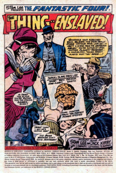 Extrait de Marvel's Greatest Comics (1969) -73- The Thing Enslaved!