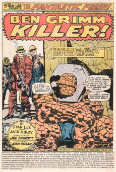 Extrait de Marvel's Greatest Comics (1969) -74- Ben Grimm Killer vs. Torgo