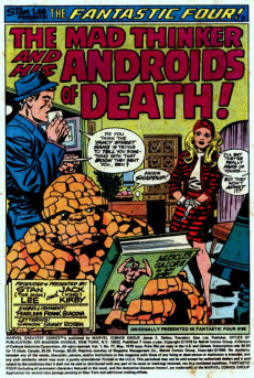 Extrait de Marvel's Greatest Comics (1969) -77- The Mad Thinker and His Andriods of Death!