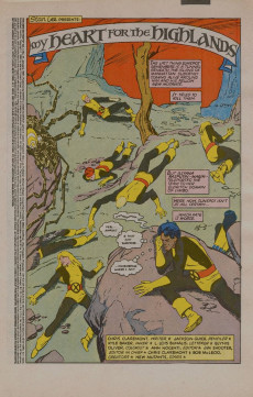 Extrait de The new Mutants (1983) -47- My Heart for the Highlands