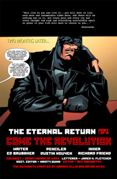 Extrait de The authority: Revolution (2004) -1- The Eternal Return, Part 1: Come the Revolution