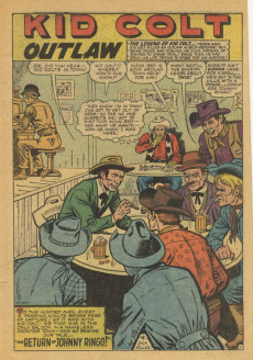 Extrait de Kid Colt Outlaw (1948) -84- On the Trail of Sam Hawk, Manhunter!