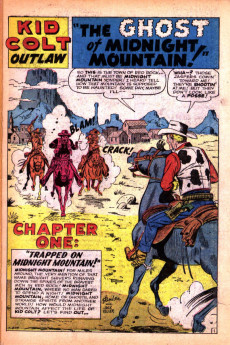Extrait de Kid Colt Outlaw (1948) -93- The Ghost of Midnight Mountain!