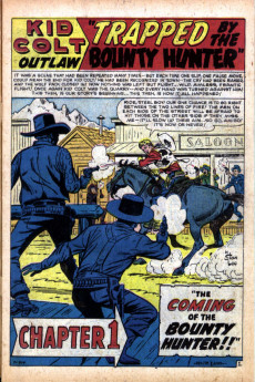 Extrait de Kid Colt Outlaw (1948) -94- Trapped by the Bounty Hunter!