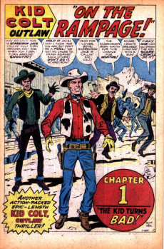 Extrait de Kid Colt Outlaw (1948) -95- Kid Colt Goes on the Rampage!