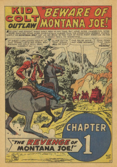 Extrait de Kid Colt Outlaw (1948) -96- Beware of Montana Joe!