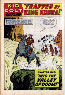 Extrait de Kid Colt Outlaw (1948) -98- Trapped by King Kobra