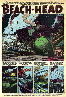Extrait de Man Comics (1949) -13- Beach-Head!
