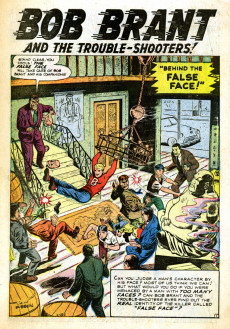Extrait de Man Comics (1949) -26- The Menace of the False Face!