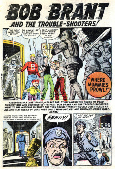 Extrait de Man Comics (1949) -28- Where Mummies Prowl!