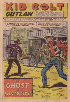 Extrait de Kid Colt Outlaw (1948) -102- The Ghost of Silver City!
