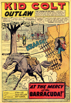 Extrait de Kid Colt Outlaw (1948) -109- At the Mercy of the Barracuda!