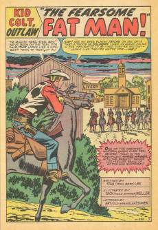 Extrait de Kid Colt Outlaw (1948) -117- The Fat Man and his Bewitched Boomerang!