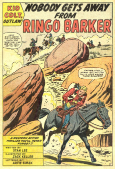 Extrait de Kid Colt Outlaw (1948) -123- Nobody Gets Away from Ringo Barker!