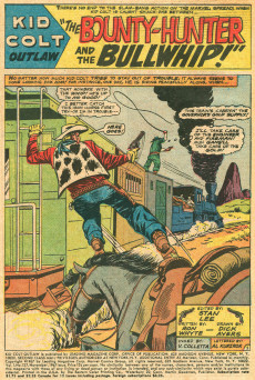Extrait de Kid Colt Outlaw (1948) -137- The Bounty Hunter and the Bullwhip!