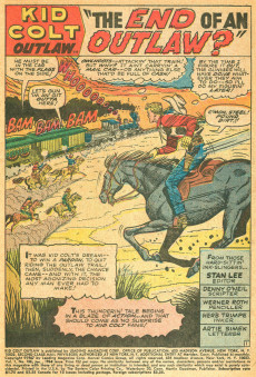 Extrait de Kid Colt Outlaw (1948) -138- The End of an Outlaw!