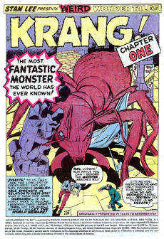 Extrait de Weird Wonder Tales (Marvel Comics - 1973) -18- Issue # 18