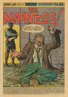 Extrait de Weird Wonder Tales (Marvel Comics - 1973) -20- The Madness!