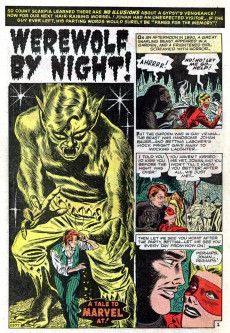 Extrait de Marvel Tales Vol.1 (1949) -116- Werewolf by Night!