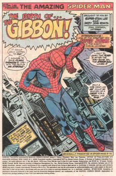 Extrait de Marvel Tales Vol.2 (1966) -89- The Birth of the Gibbon!