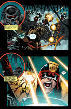 Extrait de Predator vs Judge Dredd vs Aliens -2- Issue # 2