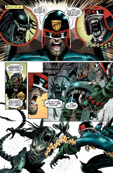 Extrait de Predator vs Judge Dredd vs Aliens -3- Issue # 3