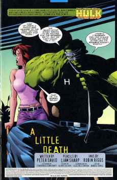 Extrait de The incredible Hulk Vol.1bis (1968) -429- A Little Death