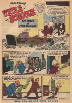 Extrait de Uncle $crooge (1) (Dell - 1953) -19- Issue # 19
