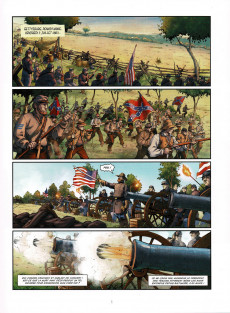 Extrait de Les grands Personnages de l'Histoire en bandes dessinées -34- Lincoln