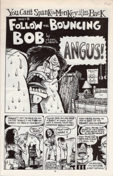Extrait de Cud (Fantagraphics Books - 1992) -2- CUD #2 - Follow the bouncing Bob