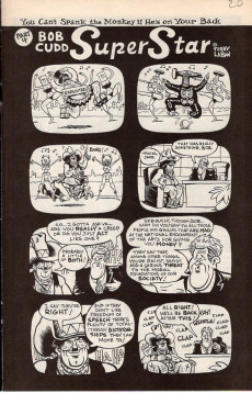Extrait de Cud (Fantagraphics Books - 1992) -4- CUD #4 - Bob Cudd: Super Star