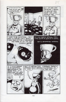 Extrait de Too Much Coffee Man (1993) -1- Too Much Coffee Man #1 - Good to the last panel