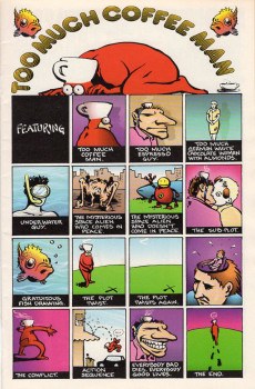Extrait de Too Much Coffee Man's color special (1996) -1- Too Much Coffee Man's color special #1