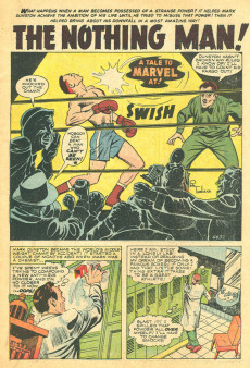 Extrait de Marvel Tales Vol.1 (1949) -139- The Nothing Man!