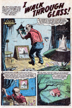 Extrait de Marvel Tales Vol.1 (1949) -155- I Walk Thru Glass!