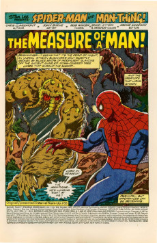 Extrait de Marvel Tales Vol.2 (1966) -204- Dark Swamp, Deep Fear!
