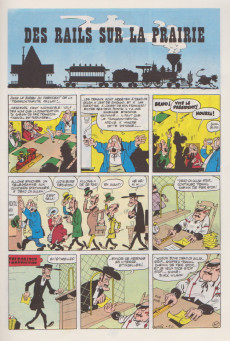 Extrait de Lucky Luke -9b1969'- Des rails sur la prairie