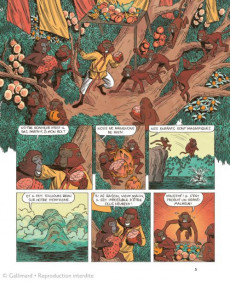 Extrait de Les aventures du Roi Singe -1- Les immortels