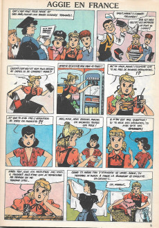 Extrait de Aggie (SPE) -30a1987- Aggie en France