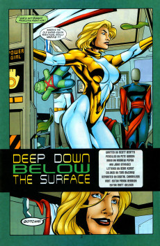 Extrait de Green Lantern and Power Girl (2000) -1- Deep Down Below The Surface