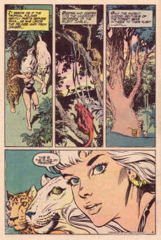 Extrait de Rima, The Jungle Girl (DC Comics - 1974) -6- Safari of Death!