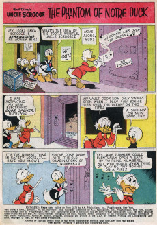 Extrait de Uncle $crooge (2) (Gold Key - 1963) -60- The Phantom of Notre Duck