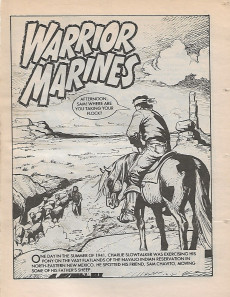 Extrait de Commando (D.C Thompson - 1961) -2966- Warrior marines