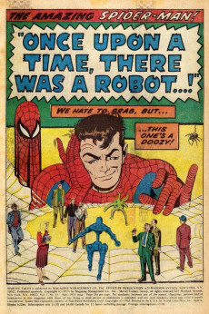 Extrait de Marvel Tales Vol.2 (1966) -31- The Birth of a Super-Hero!