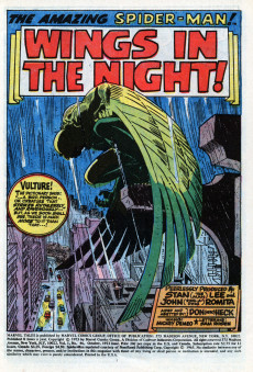 Extrait de Marvel Tales Vol.2 (1966) -46- Wings in the Night!