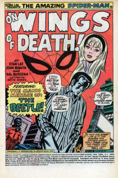 Extrait de Marvel Tales Vol.2 (1966) -75- Spidey's Origin Re-Told!