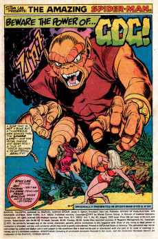 Extrait de Marvel Tales Vol.2 (1966) -82- Gog! He Who Walks the Savage Land!