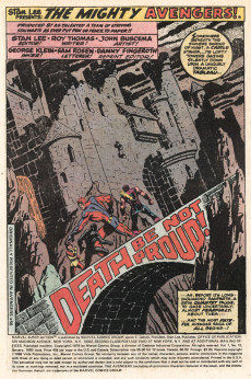 Extrait de Marvel Super Action Vol.2 (1977) -15- Death Be Not Proud!