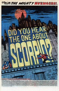 Extrait de Marvel Super Action Vol.2 (1977) -33- Did You Hear the One About Scorpio?