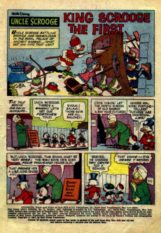 Extrait de Uncle $crooge (2) (Gold Key - 1963) -71- King Scrooge the First!